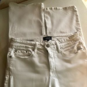 White NYDj JEANS